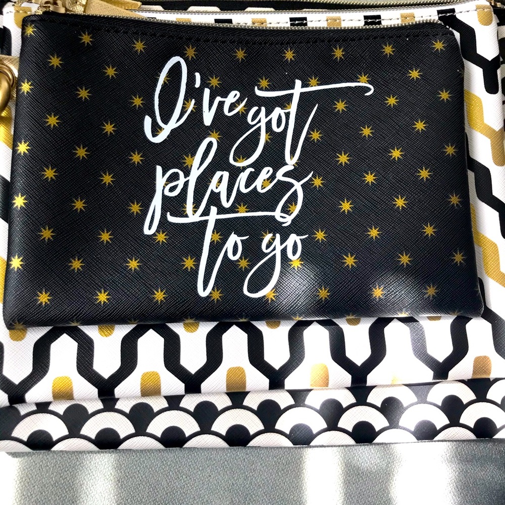 Dabney Lee make up bags..see pics